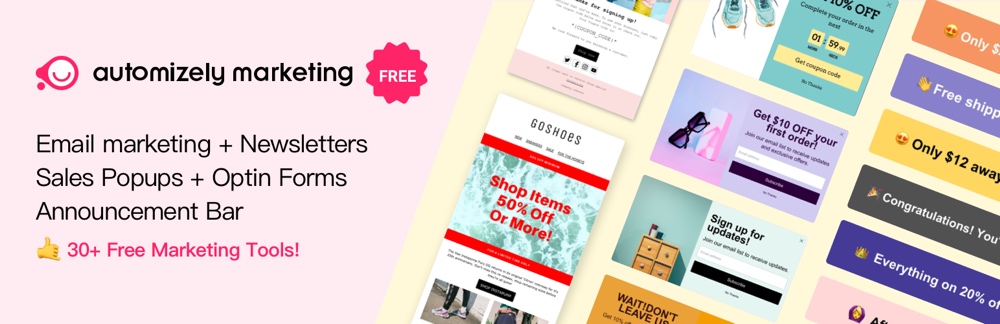 Automizely – Email Marketing,WordPress Popups, Optin Forms, Lead Generation