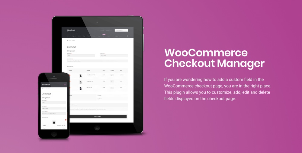 WooCommerce Checkout Manager