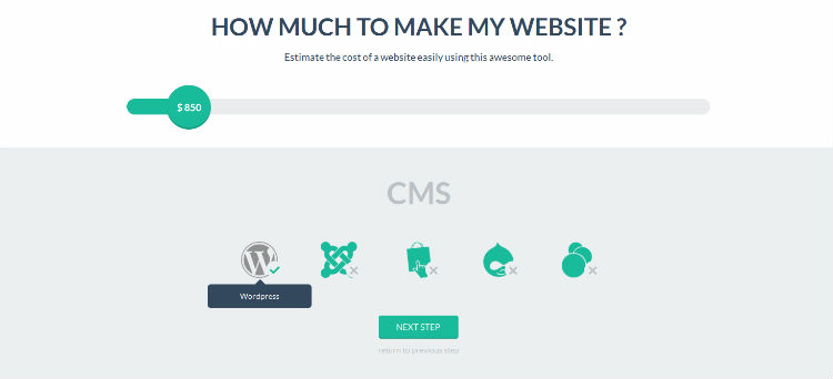 WP Estimation and Payment Forms Screenshot