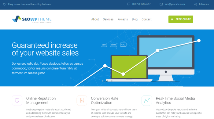 SEO WP - Digital Agency WordPress Theme SEO WP - Digital Agency WordPress Theme