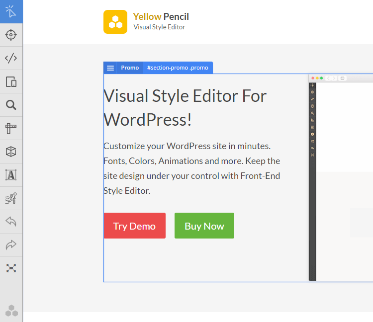 Yellow Pencil Left Bar